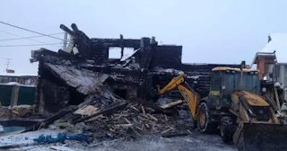 Демонтаж сгоревших зданий в Нягани | Сварной-Нга - снос после пожара от 1029 рублей